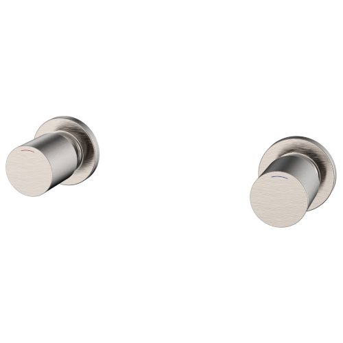 Finesa Brushed Nickel Wall Top Assemblies - Millennium Tapware