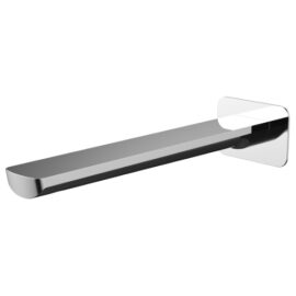 Akemi 235mm Bath Spout Square Plate Chrome