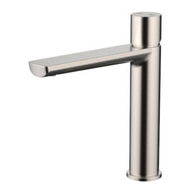 Finesa Mid Rise Vessel Mixer Brushed Nickel
