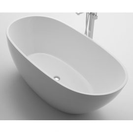 Celine Oval Gloss White 1700mm Freestanding Bath