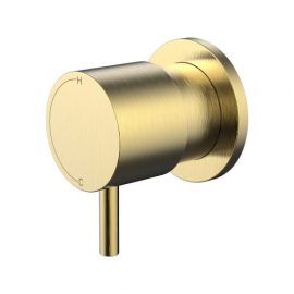 Cioso Progressive Wall Mixer Pin Down – Modern Brass