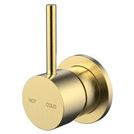Cioso Shower Mixer Modern Brass – Pin Up