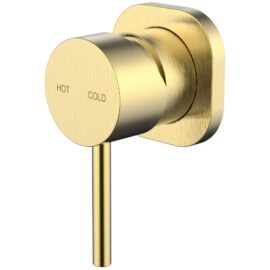 Cioso SQ Shower Mixer Modern Brass