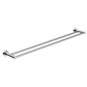 Cioso 800mm Double Towel Rail Chrome - Millennium Tapware