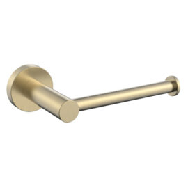 Cioso Toilet Roll Holder Brushed Modern Brass