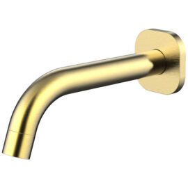 Cioso SQ 200mm Basin/Bath Spout Modern Brass