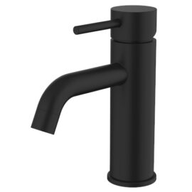 Cioso Curved Basin Mixer Matte Black