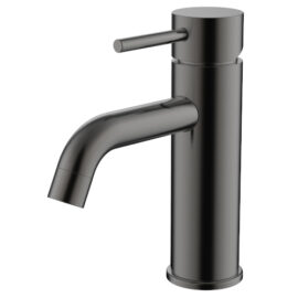 Cioso Curved Basin Mixer Gun Metal