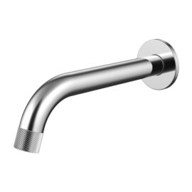 Cioso Knurled Basin/Bath Spout Chrome