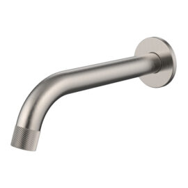 Cioso Knurled Basin/Bath Spout Brushed Nickel