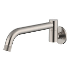 Cioso Swivel Knurled Bath Spout Brushed Nickel