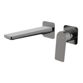Jenex Wall Basin Mixer Gun Metal