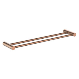 Finesa Double Towel Rail 600mm Rosa
