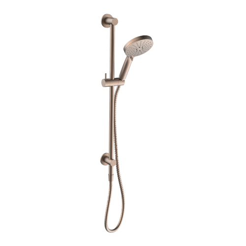 Finesa Top Inlet Rail Shower Rosa