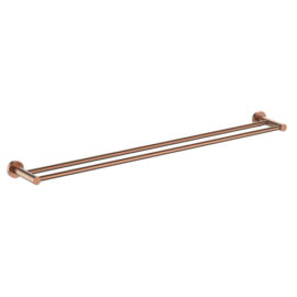 Cioso 800mm Double Towel Rail Rosa