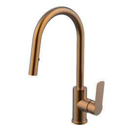 Cioso Pullout Spray Sink Mixer W/Akemi Handle Rosa