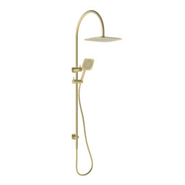 Jenex 250mm Combination Shower Modern Brass