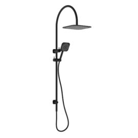 Jenex 250mm Combination Shower Matte Black