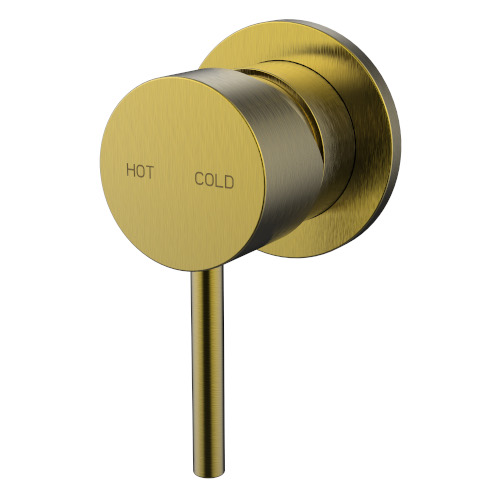 Cioso Shower Mixer Modern Brass