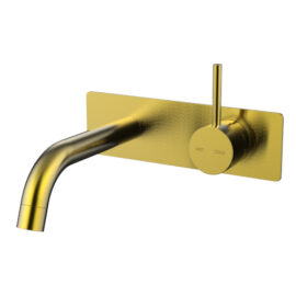 Cioso Wall Basin Mixer Modern Brass Pin Up