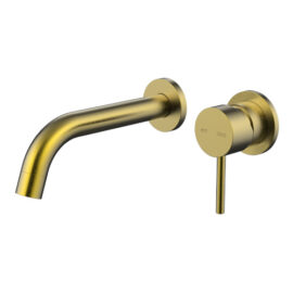 Cioso SP Wall Basin Mixer Modern Brass