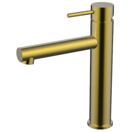 Cioso Mid Rise Vessel Mixer Modern Brass