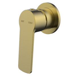 Akemi SP Shower Mixer Modern Brass