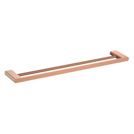 Zoya Double Towel Rail 600mm Rosa