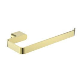 Zoya Towel Stirrup Modern Brass