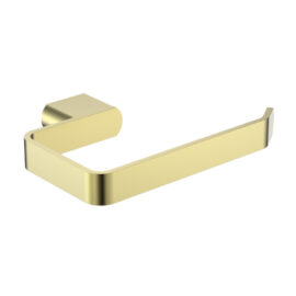 Zoya Toilet Roll Holder Modern Brass