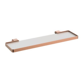 Zoya Glass Shelf 500mm Rosa
