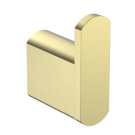 Zoya Robe Hook Modern Brass