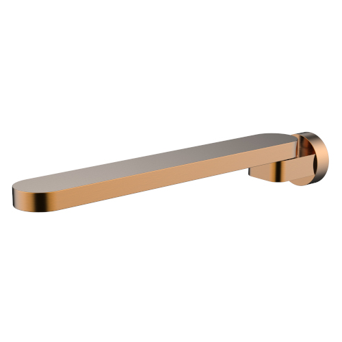 Kiato 295mm Swivel Bath Spout Rosa