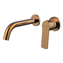 Cioso Wall Basin Mixer W/Akemi Handle Rosa