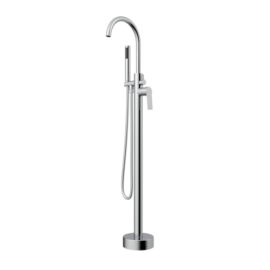 Akemi Chrome Bath Filler W/Handshower