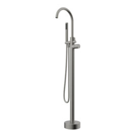 Finesa Gun Metal Bath Filler W/Handshower
