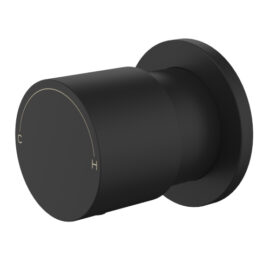 Finesa Progressive Wall Mixer Matte Black