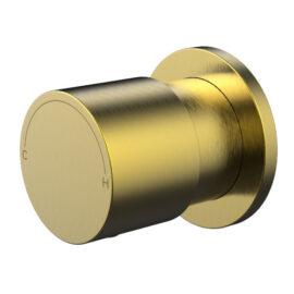 Finesa Progressive Wall Mixer Modern Brass