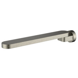 Kiato 295mm Swivel Bath Spout Brushed Nickel