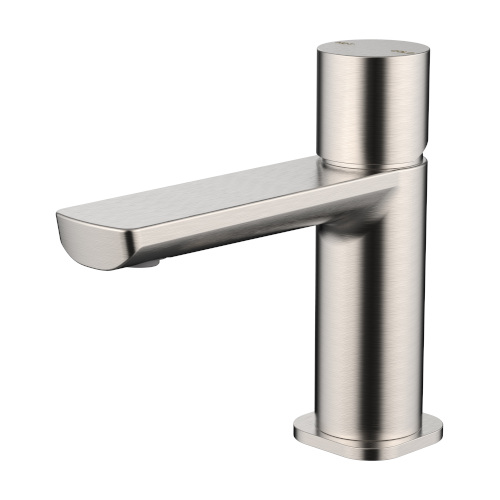Finesa SQ Basin Mixer Brushed Nickel