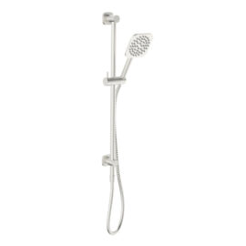 Jenex Top Inlet Rail Shower Brushed Nickel