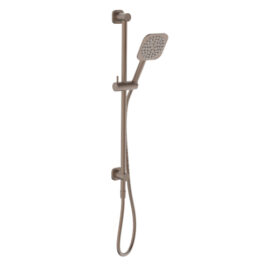 Jenex Top Inlet Rail Shower Rosa