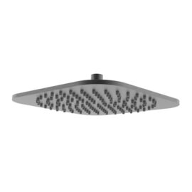Jenex Soft Square 250mm Overhead Shower Gun Metal