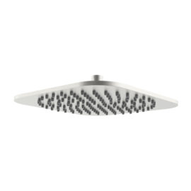Jenex Soft Square 250mm Overhead Shower Brushed Nickel