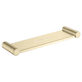 Finesa Shower Shelf 350mm Modern Brass