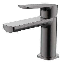 Akemi SQ Basin Mixer Gun Metal
