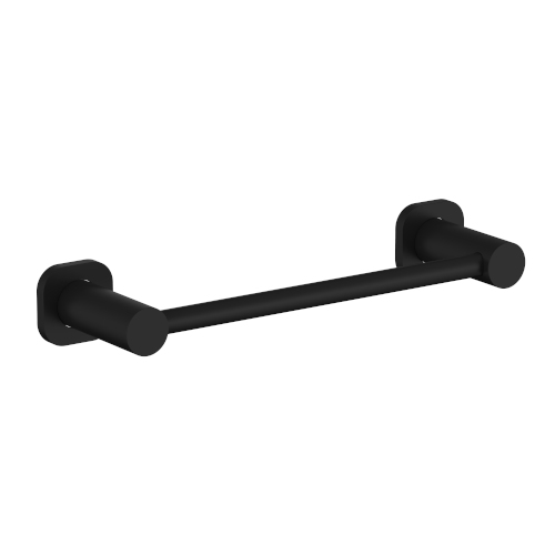 Finesa SQ Towel Bar 300mm Matte Black
