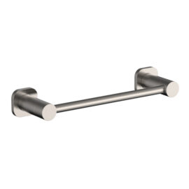Finesa SQ Towel Bar 300mm Brushed Nickel