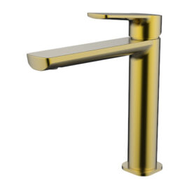 Akemi SQ Mid Rise Vessel Mixer Modern Brass