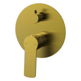 Akemi Diverter Modern Brass